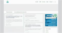 Desktop Screenshot of anpenavarra.es