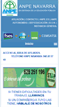 Mobile Screenshot of anpenavarra.com